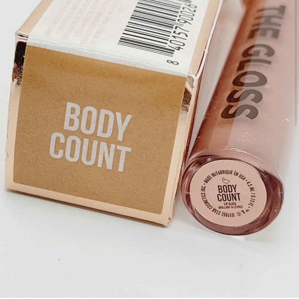 NWT Jeffree Star The Gloss Body Count